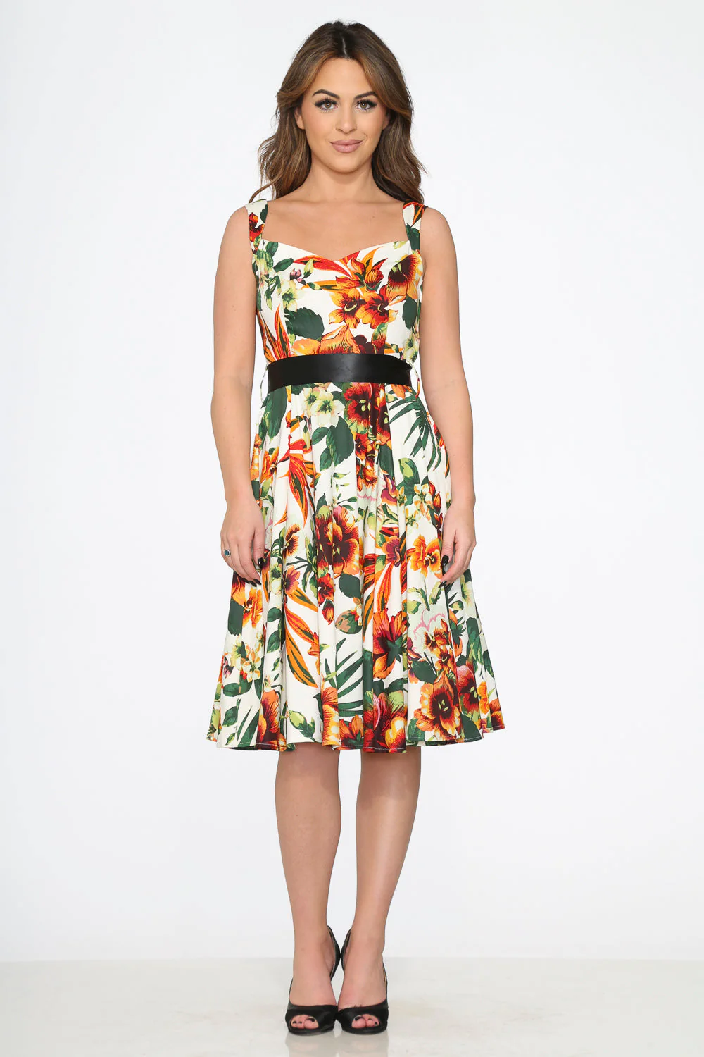 Prince Lily Floral Swing Dress - Image 3