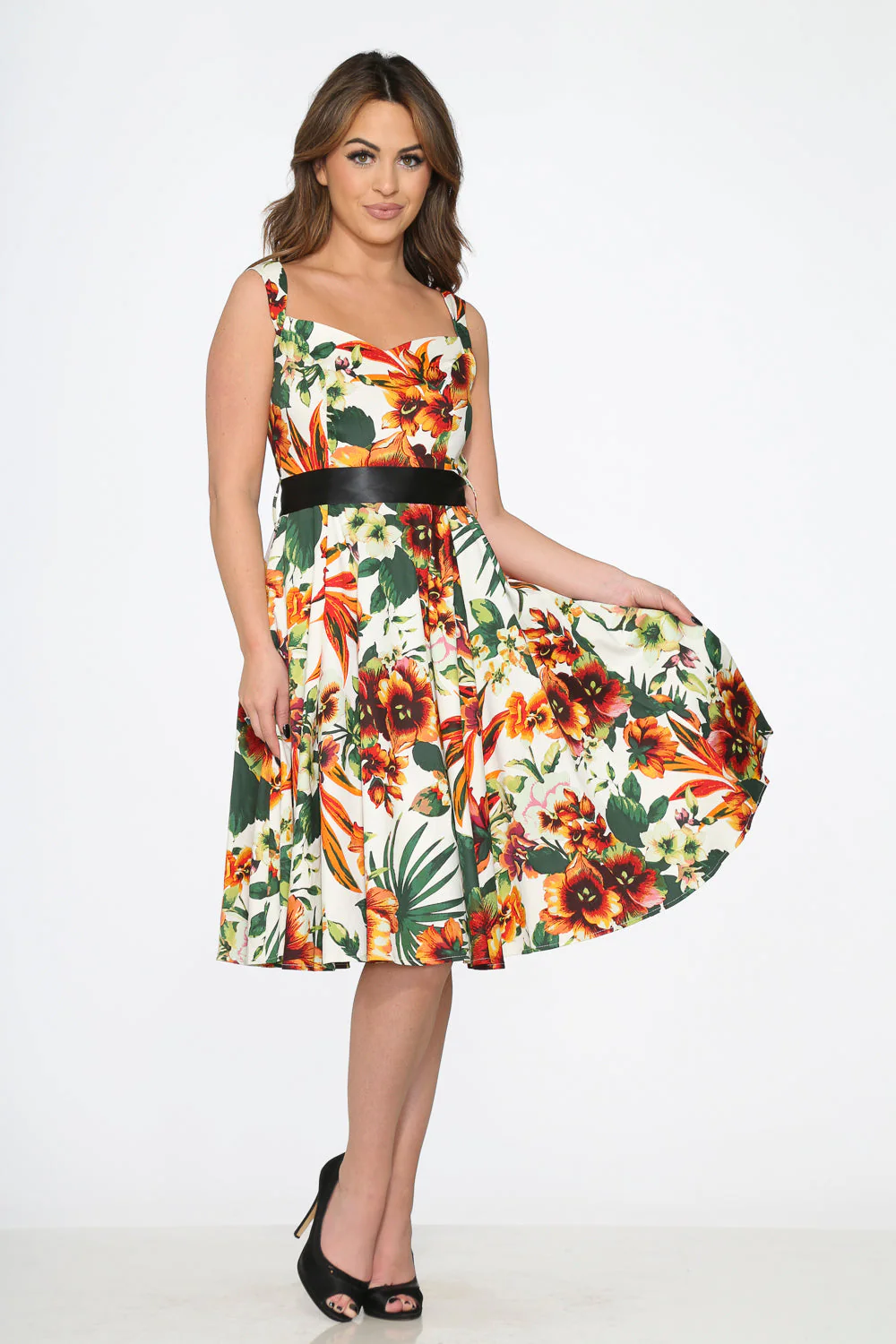 Prince Lily Floral Swing Dress - Image 4