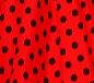 Red & Black Polka Dot Swing Dress - Image 7
