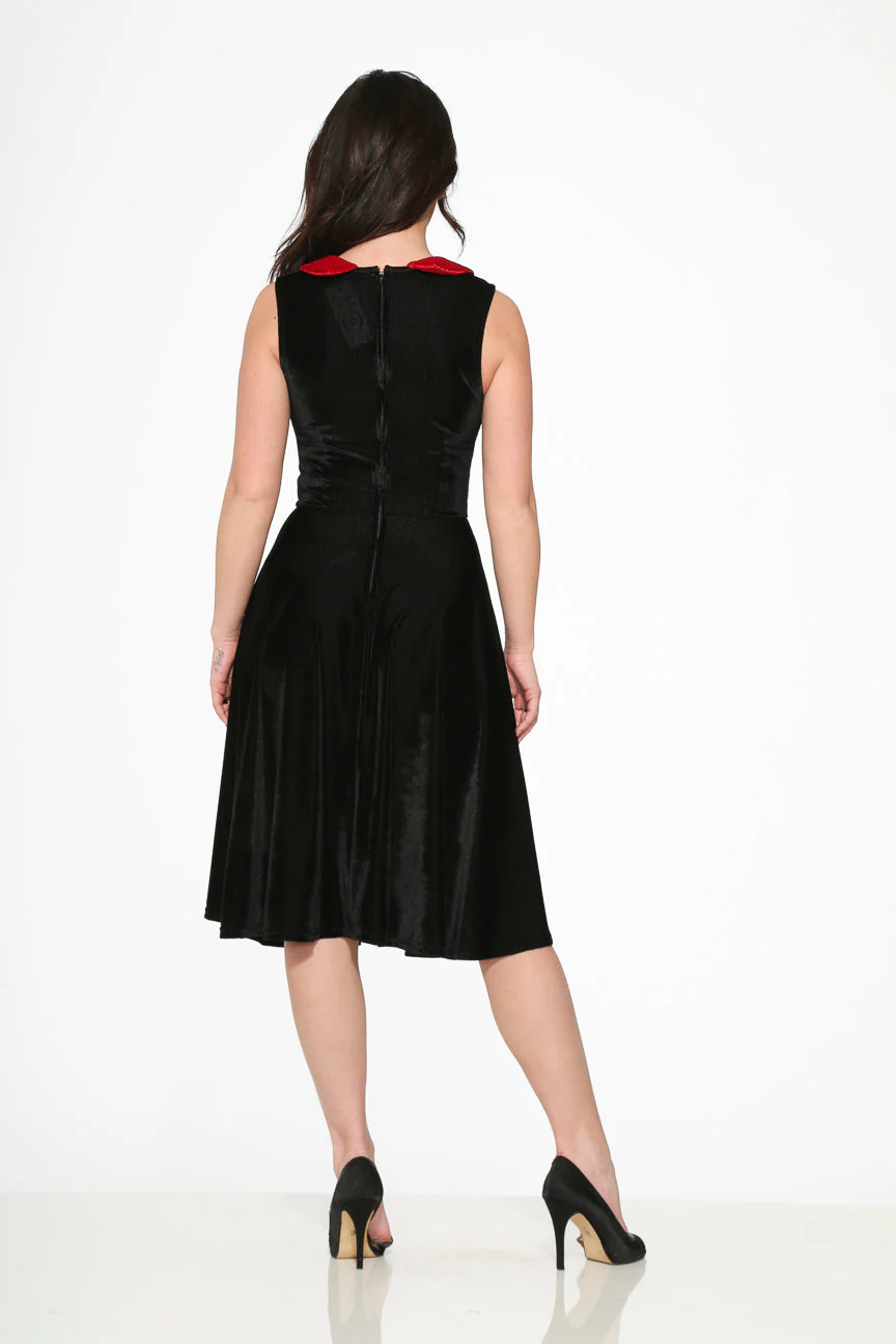 Black Red KurtRoy Swing Dress - Image 2