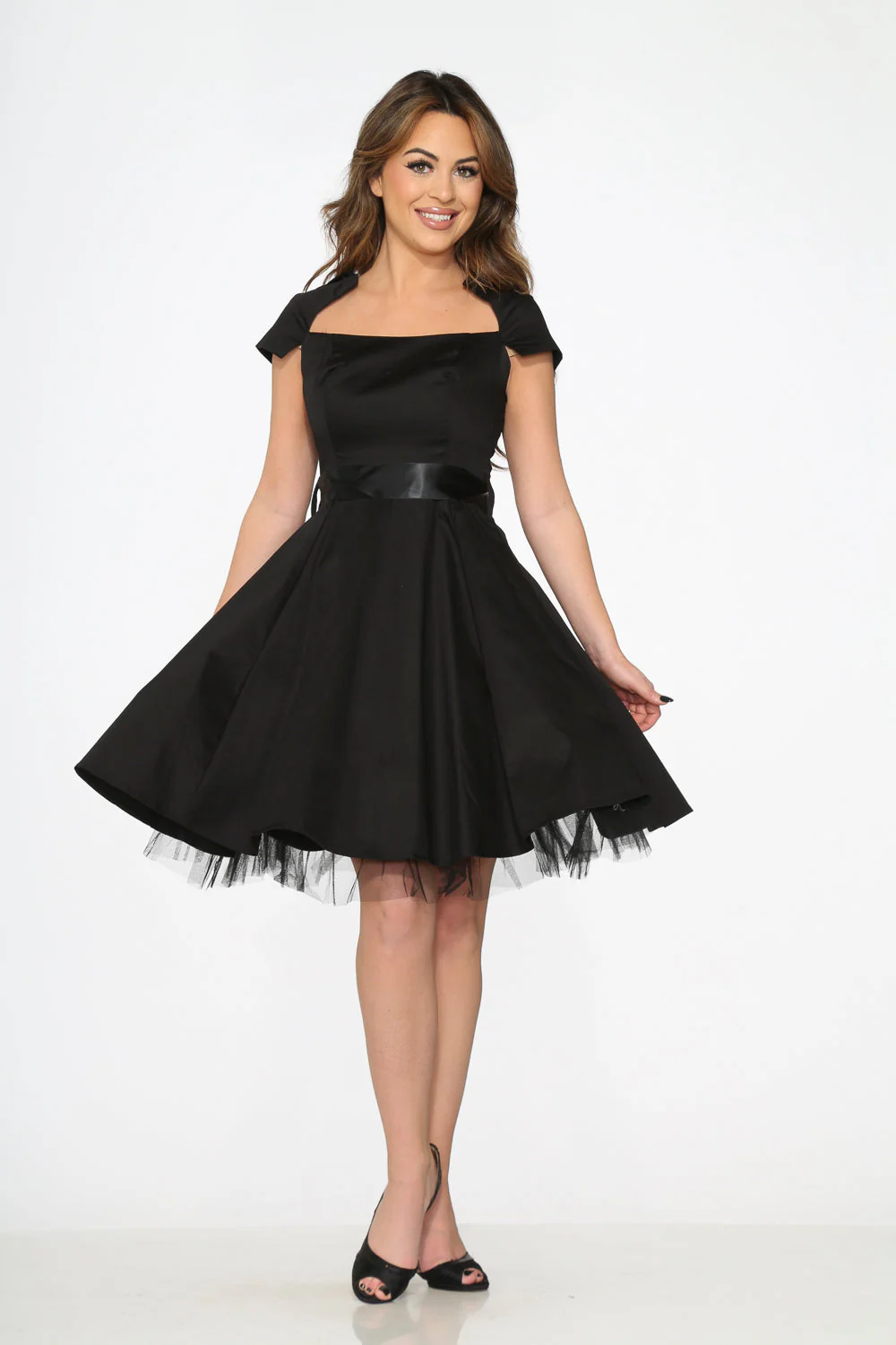 Black Swing Dress - Image 4