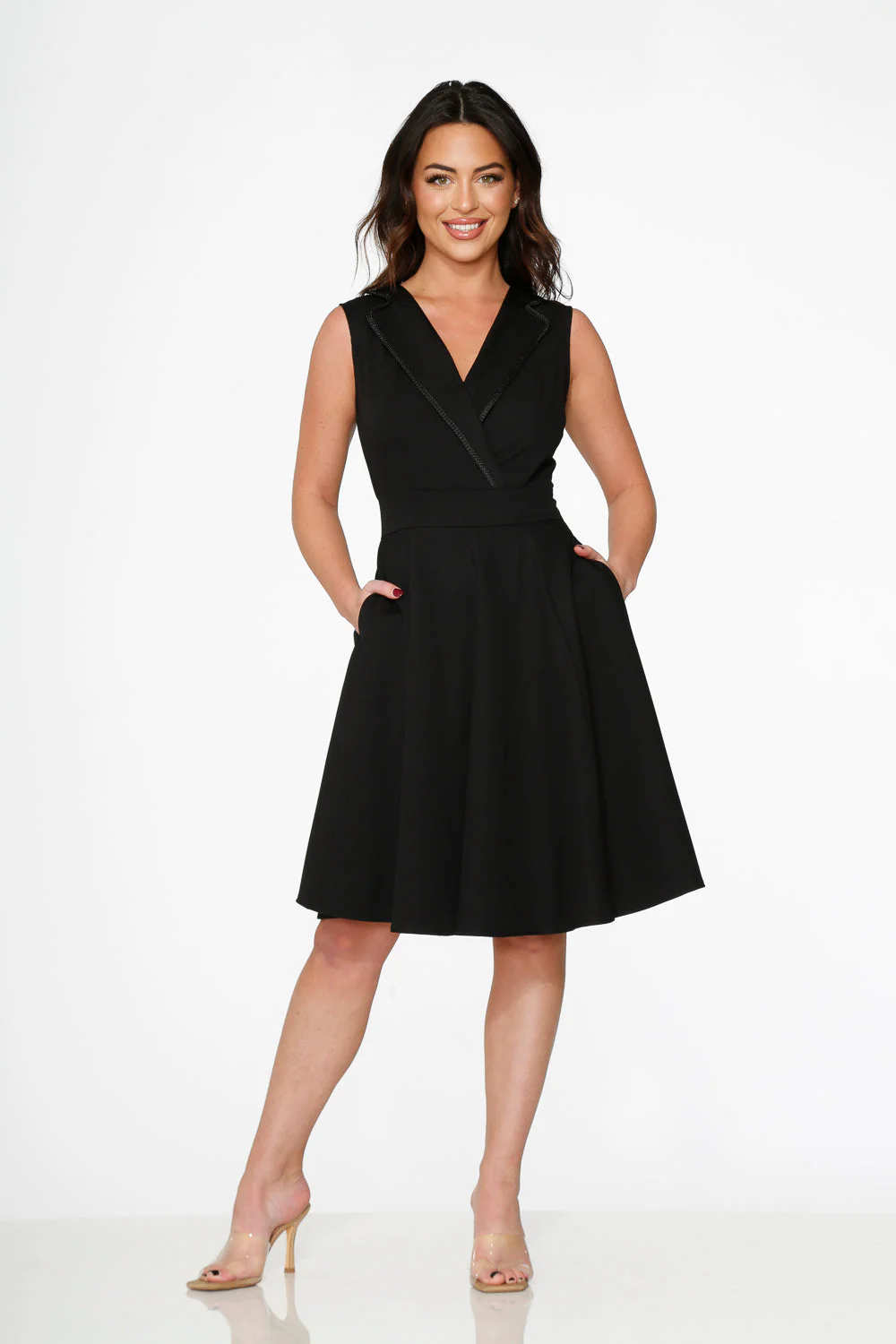 Black Swing Dress - Image 7