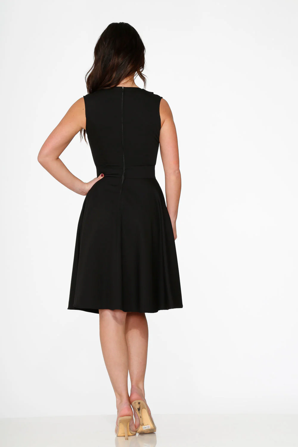 Black Swing Dress - Image 8