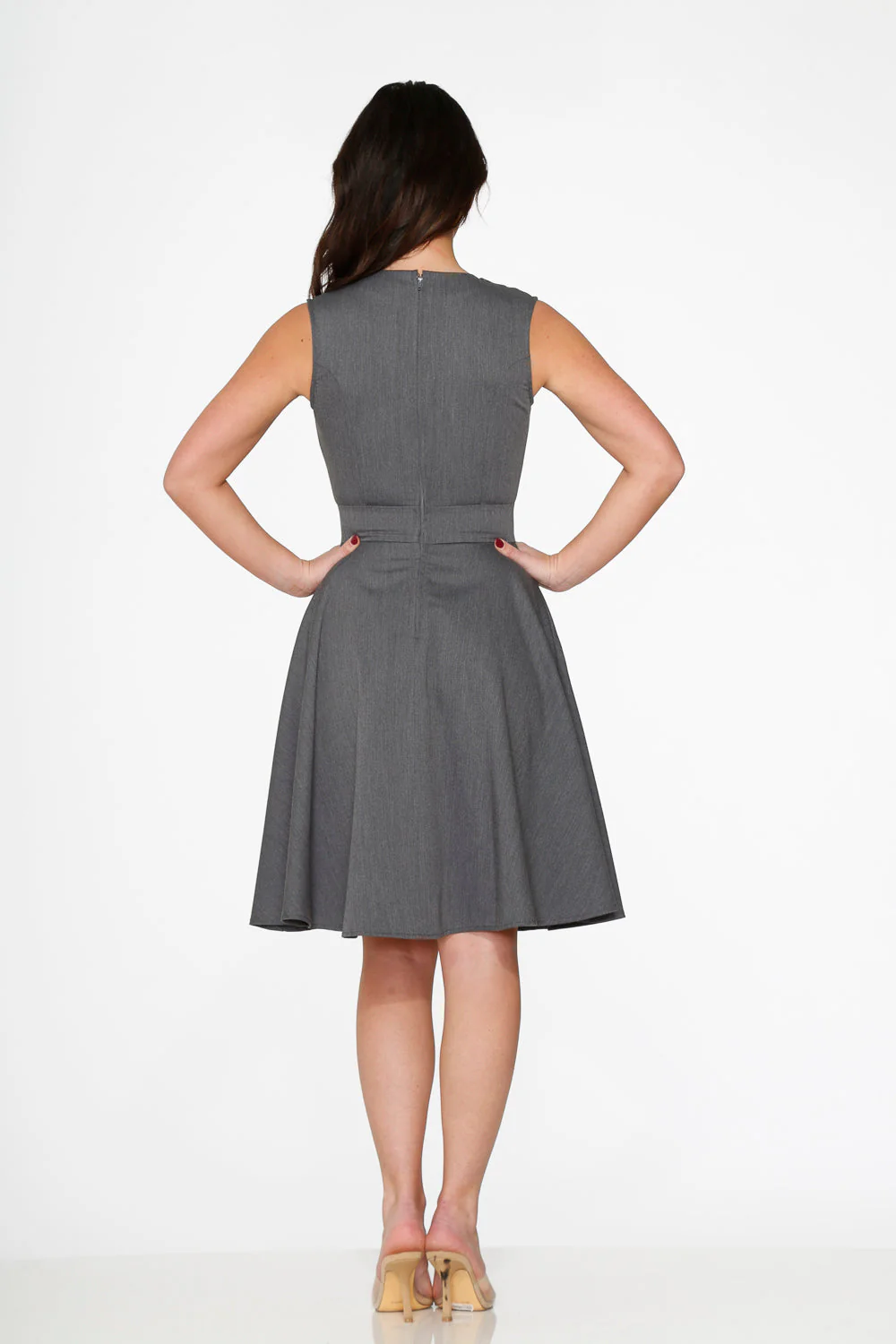 Grey Jenny Swing Dress - Image 5
