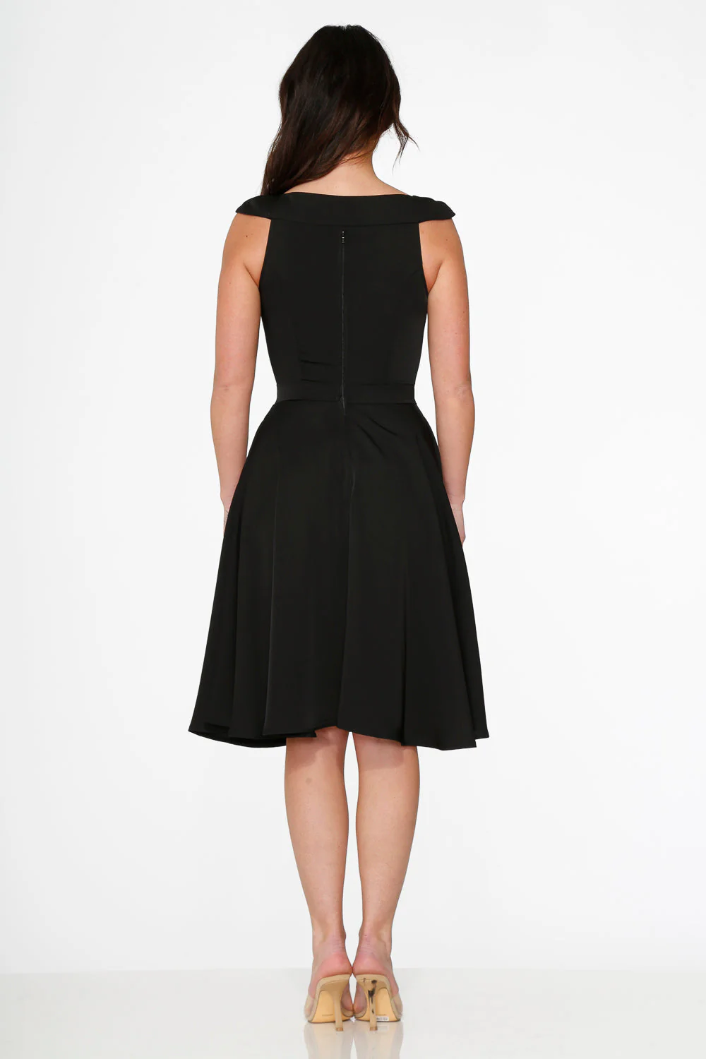 Black Occasional Swing Dress - Image 5