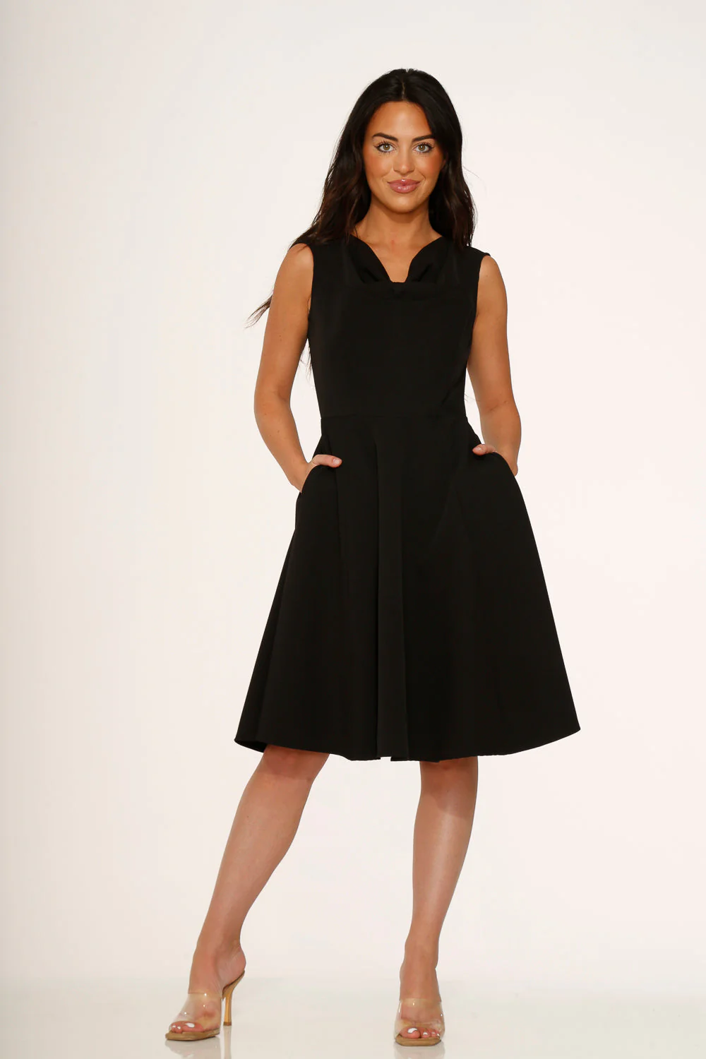 Black Swing Dress - Image 3
