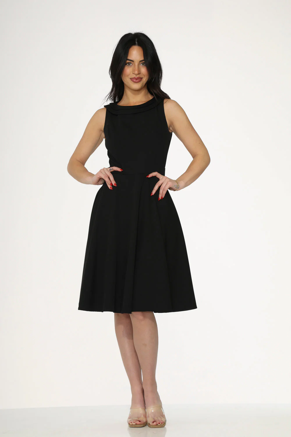 Black Swing Dress - Image 3