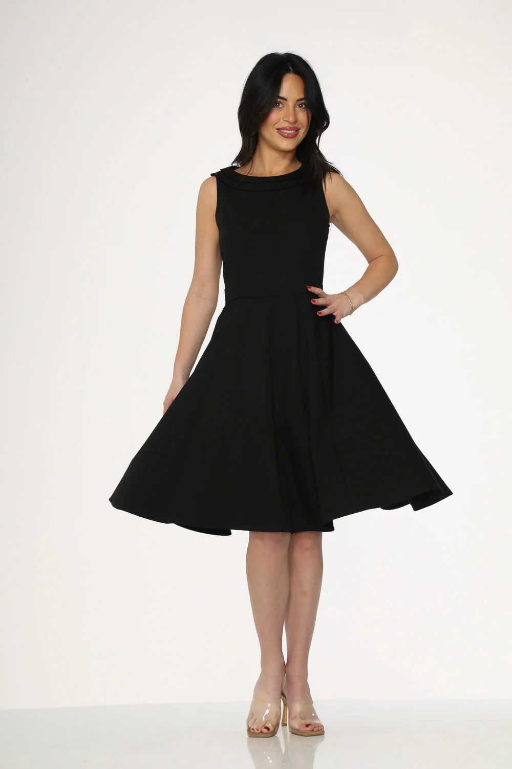 Black Swing Dress - Image 6