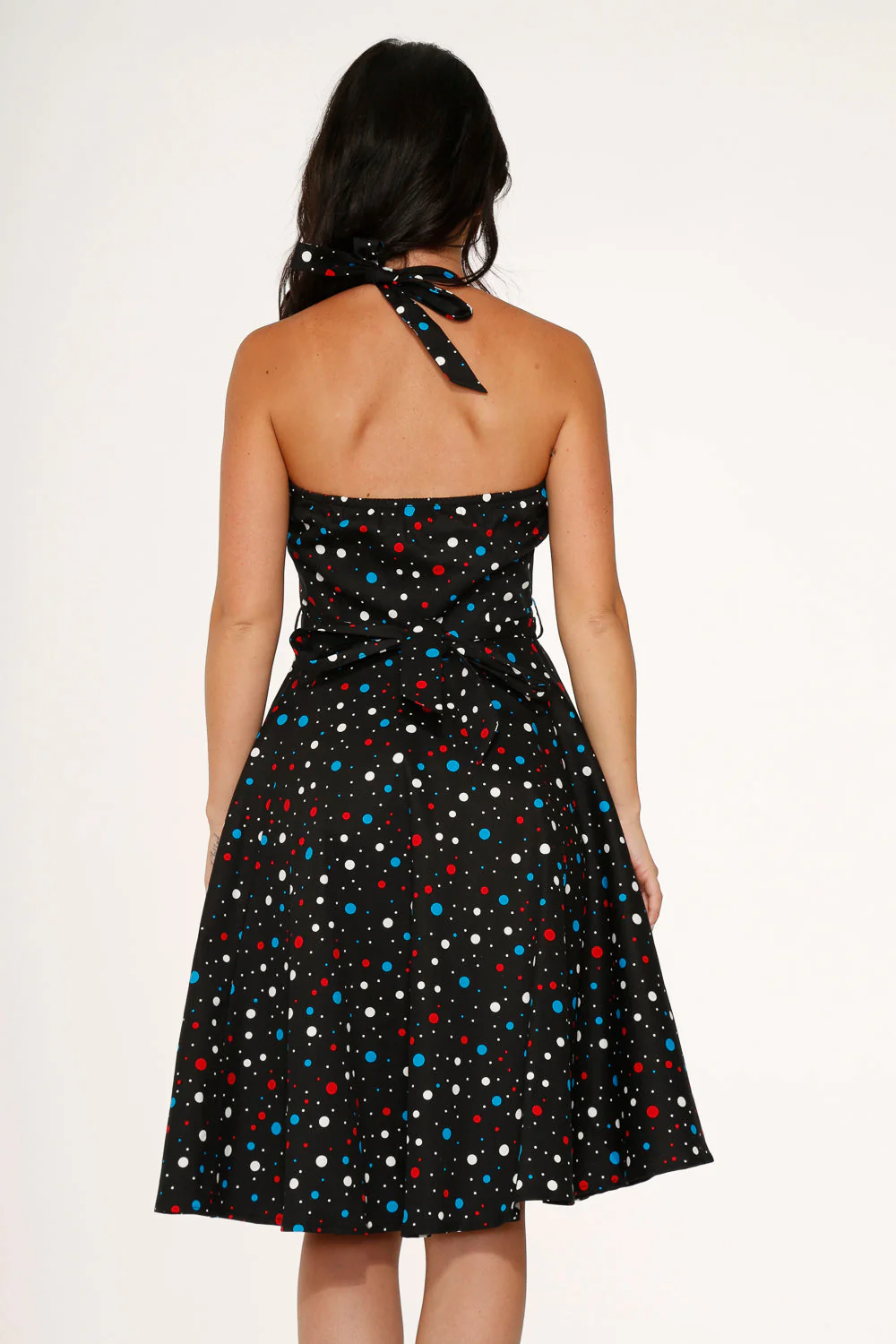 Black Candy Halter Swing Dress - Image 8