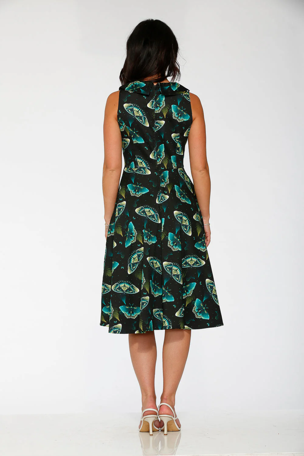 Dark and Mystical Butterfly Swing Dress - Image 6