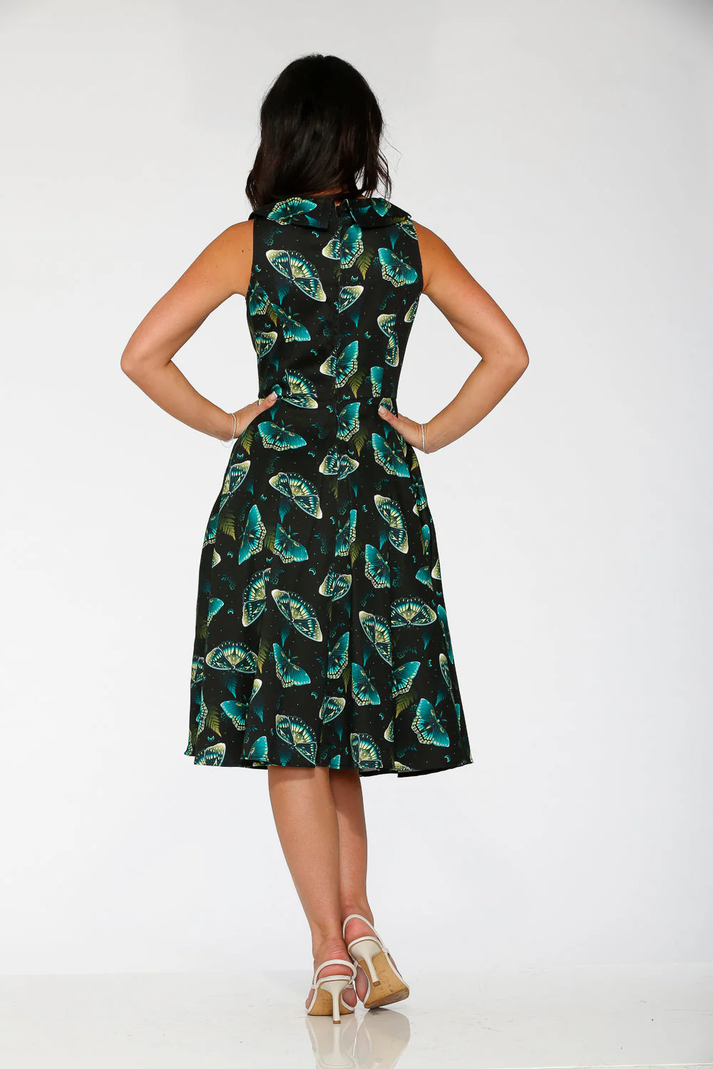 Dark and Mystical Butterfly Swing Dress - Image 7