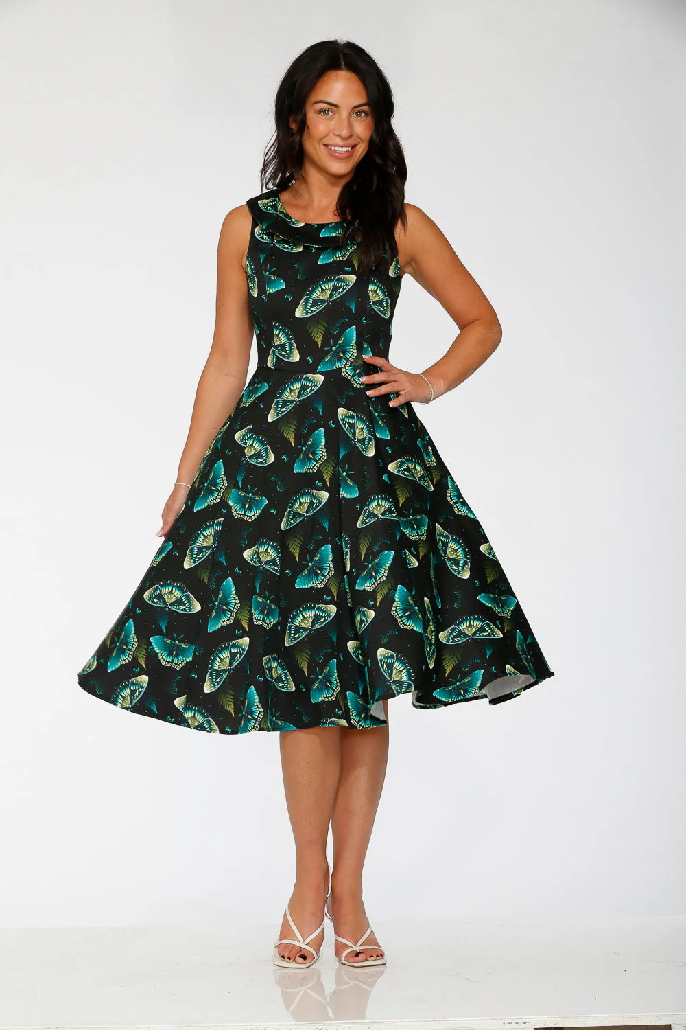 Dark and Mystical Butterfly Swing Dress - Image 8