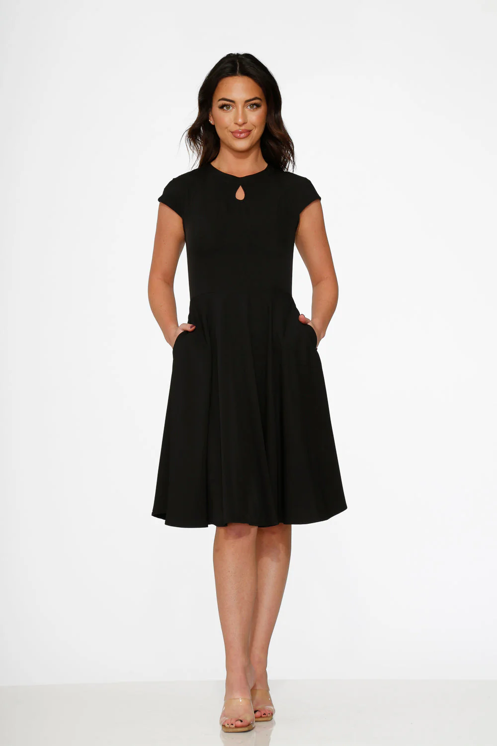 Black Swing Dress - Image 2