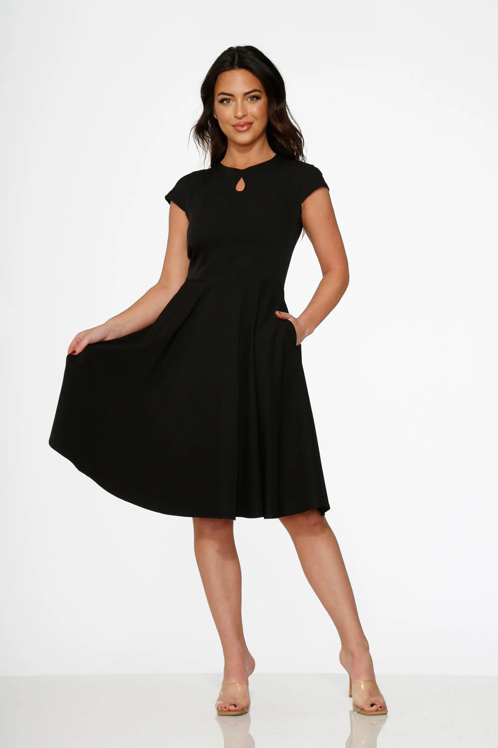 Black Swing Dress - Image 4