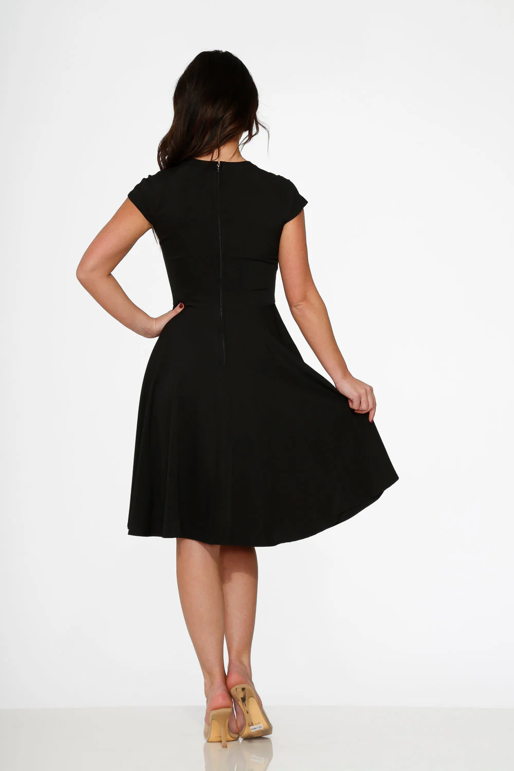 Black Swing Dress - Image 7