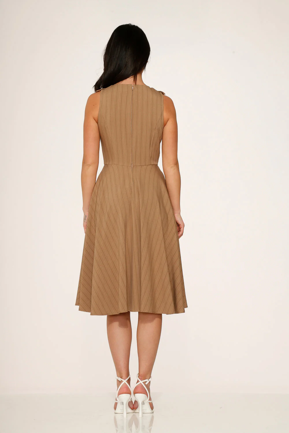 Camel Swing Dress - Image 6