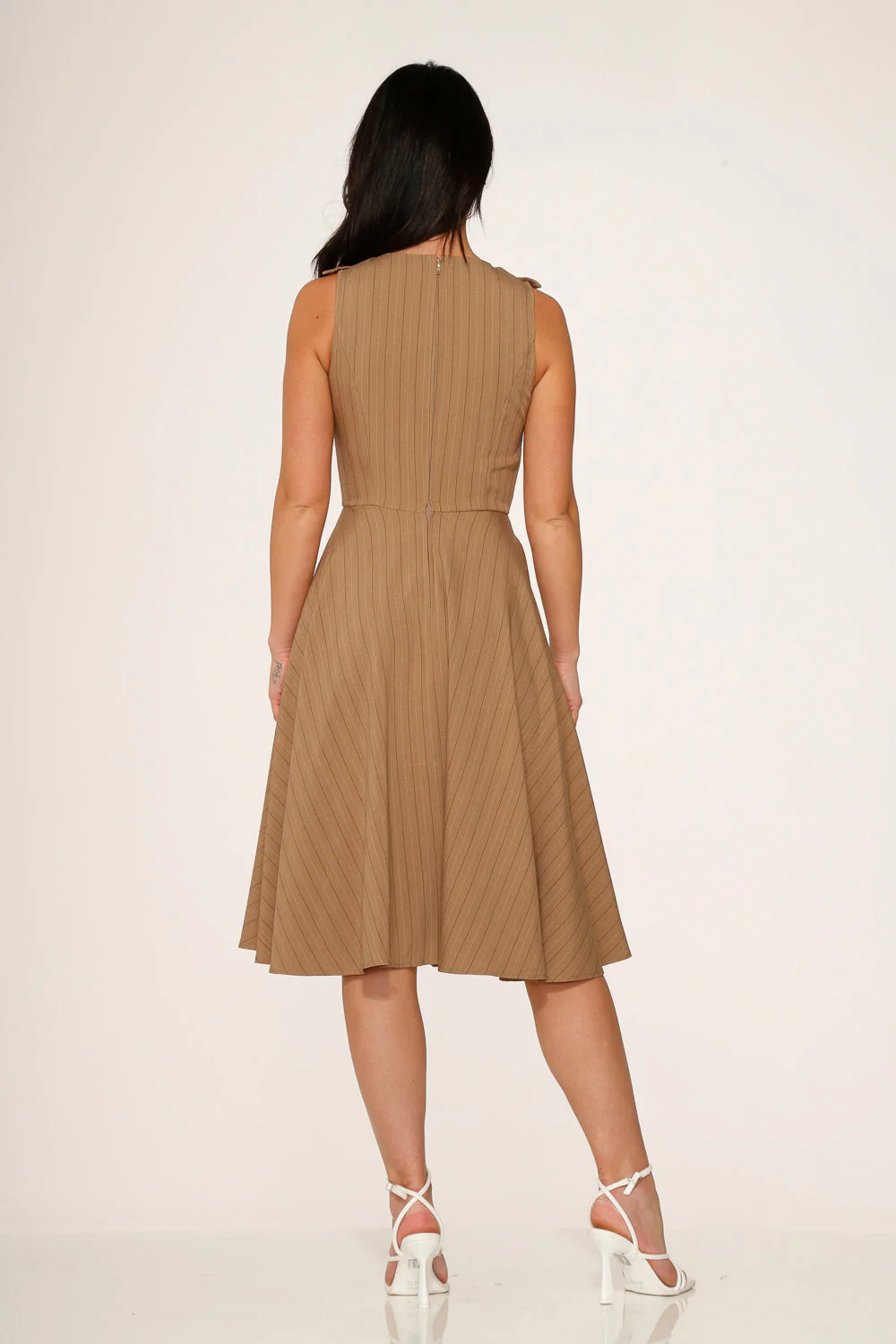 Camel Swing Dress - Image 7