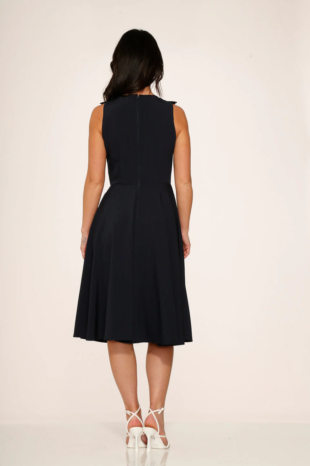 Navy Blue Swing Dress - Image 8
