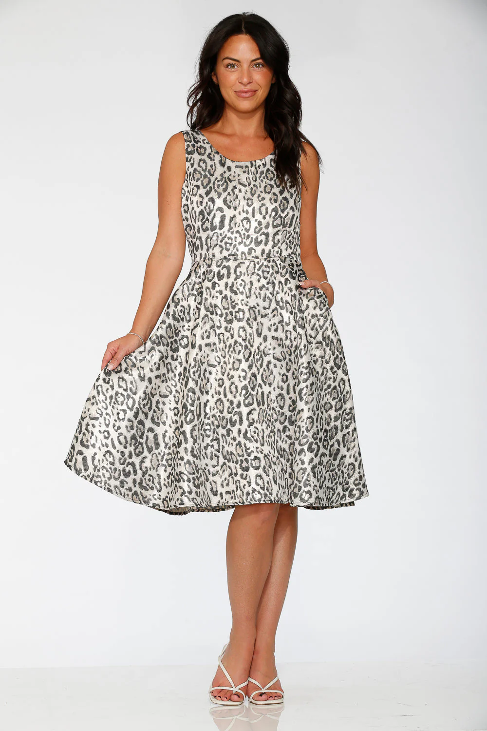 Leopard Swing Dress - Image 2