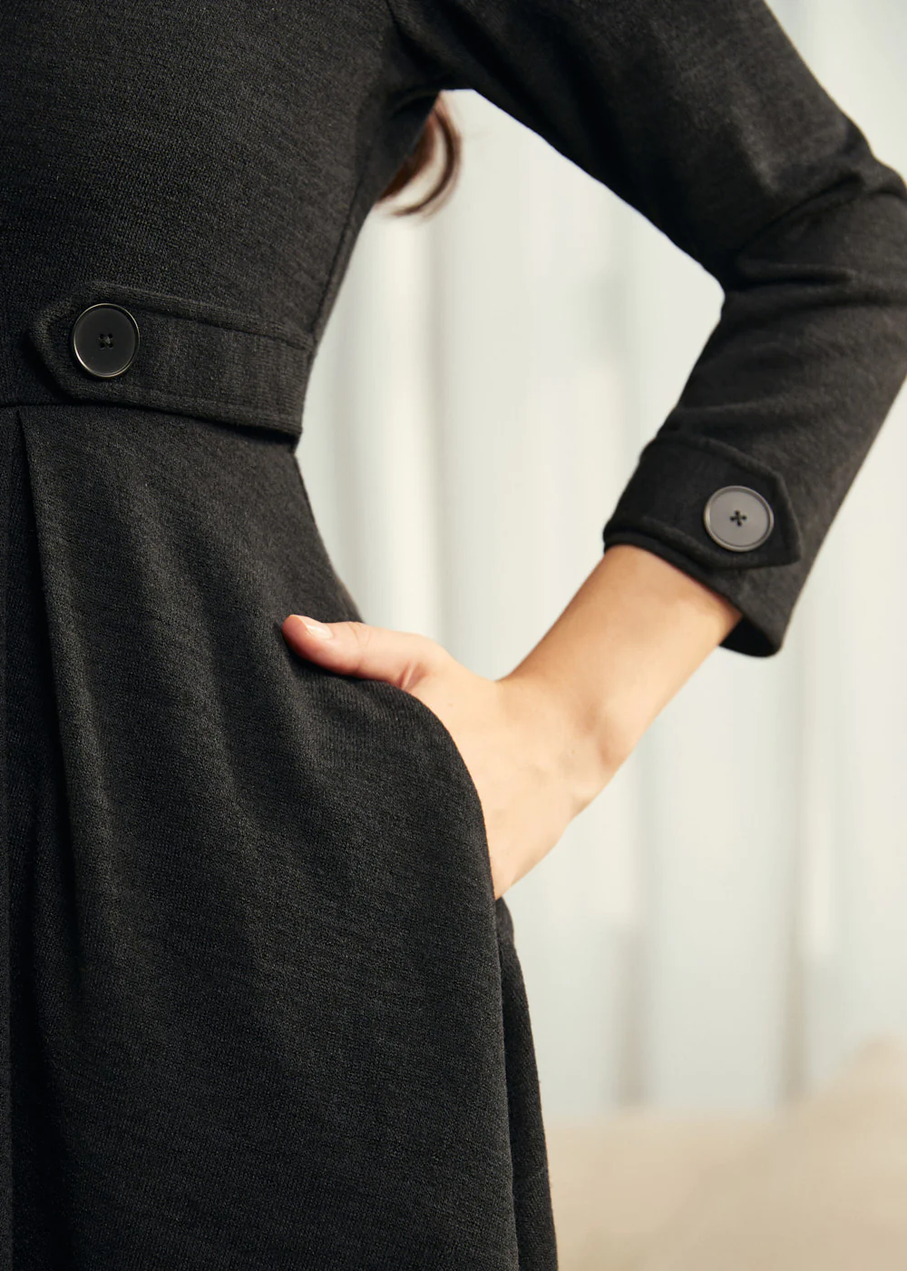After Dark Fit & Flare Dress - Image 2