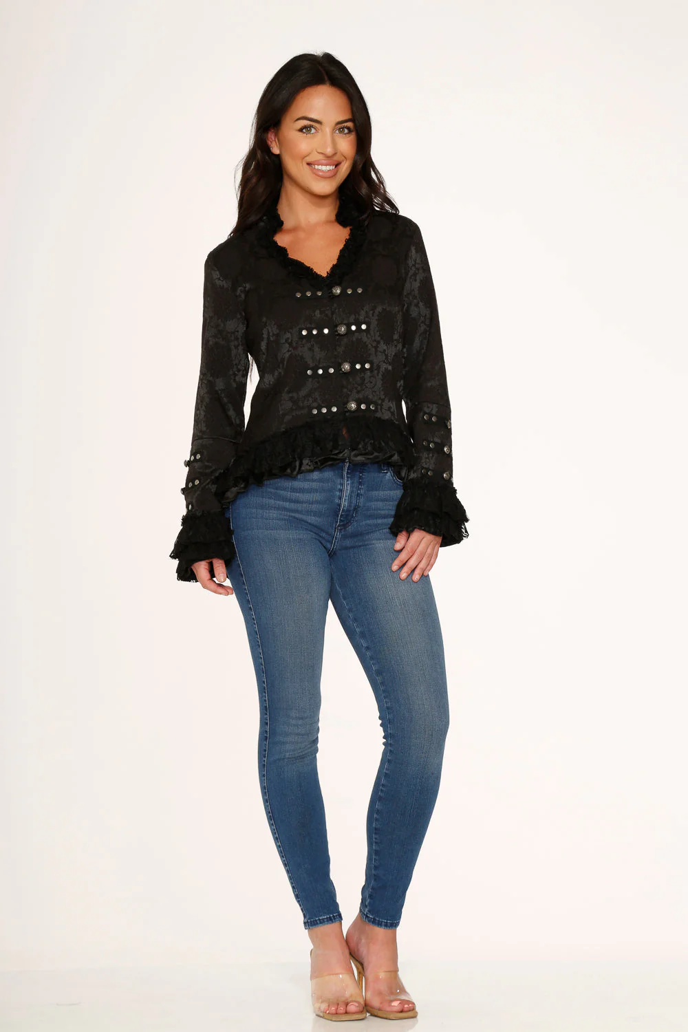 Black Victorian Tailed Jacket