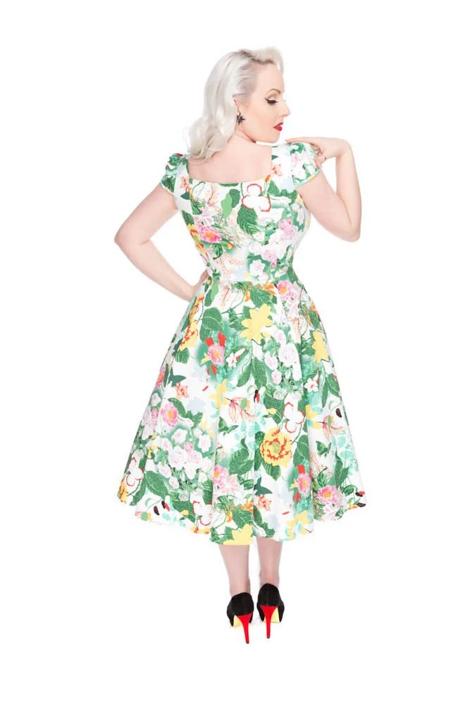 Fern Garden Swing Dress - Image 2