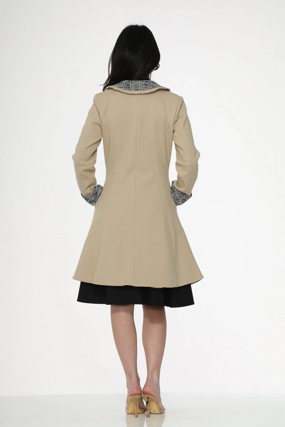 Camel Swing Coat - Image 3