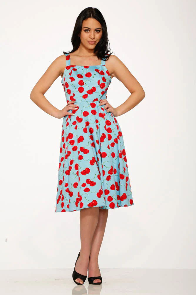 Martina Cherry Swing Dress - Image 3