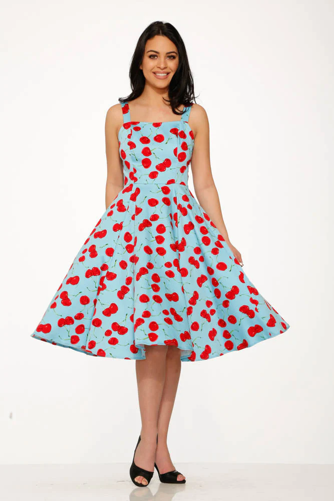 Martina Cherry Swing Dress - Image 6