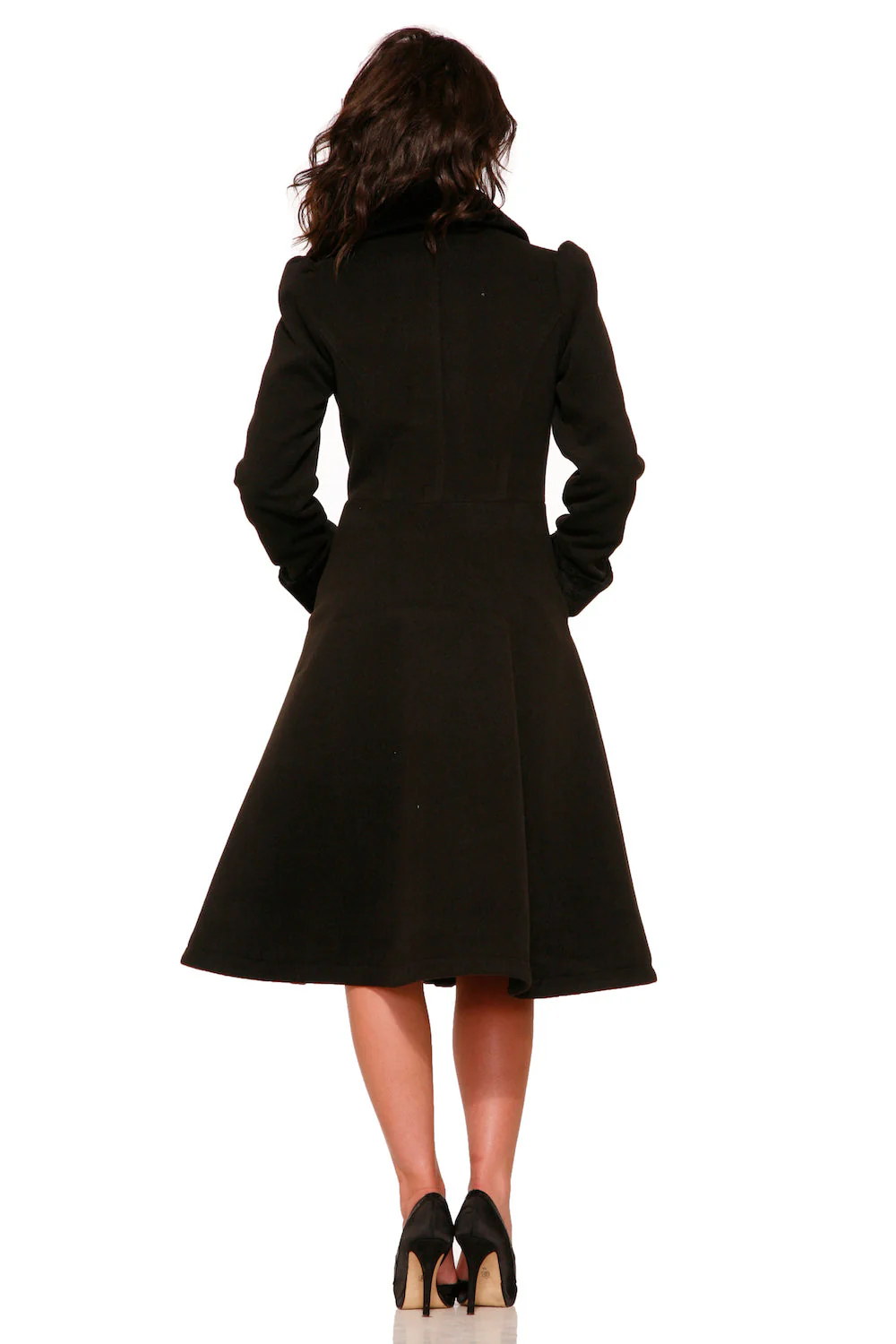 Black Swing Coat - Image 2
