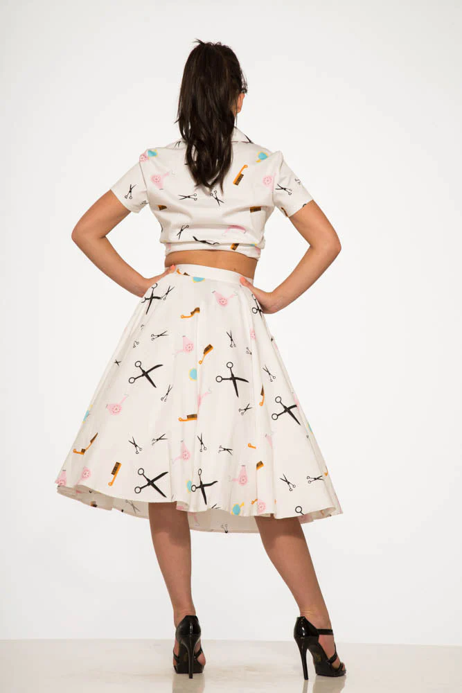 Beauty Salon Top and Swing Skirt - Image 5