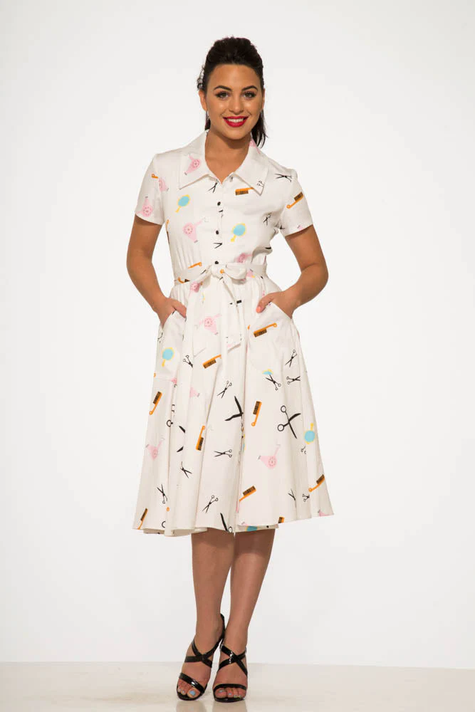 Beauty Salon Top and Swing Skirt - Image 7