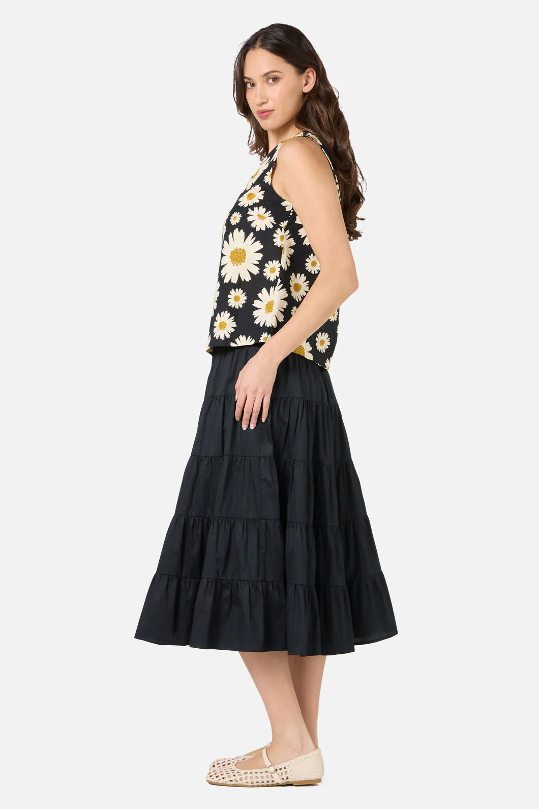 60's Daisy Shell Top - Image 5