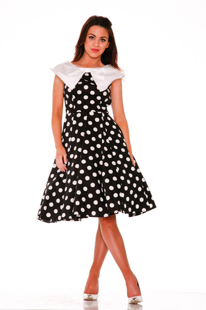 Black Molly Swing Dress - Image 2