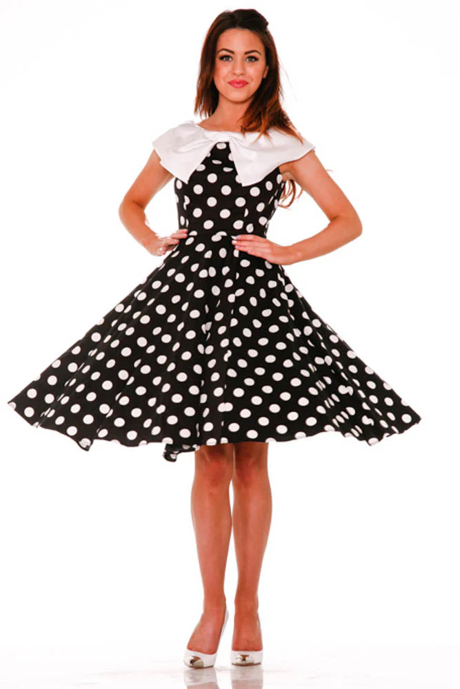 Black Molly Swing Dress - Image 3