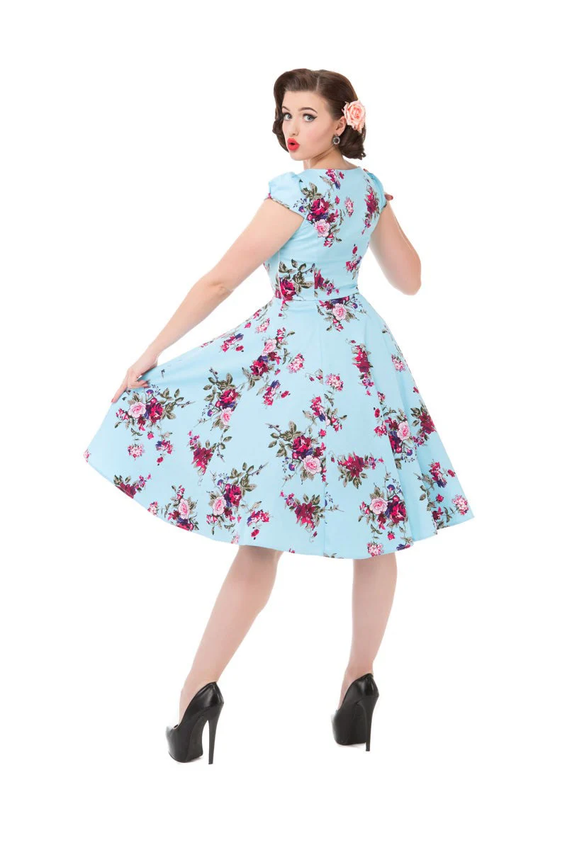 Blue Royal Ballet Swing Dress - Image 2