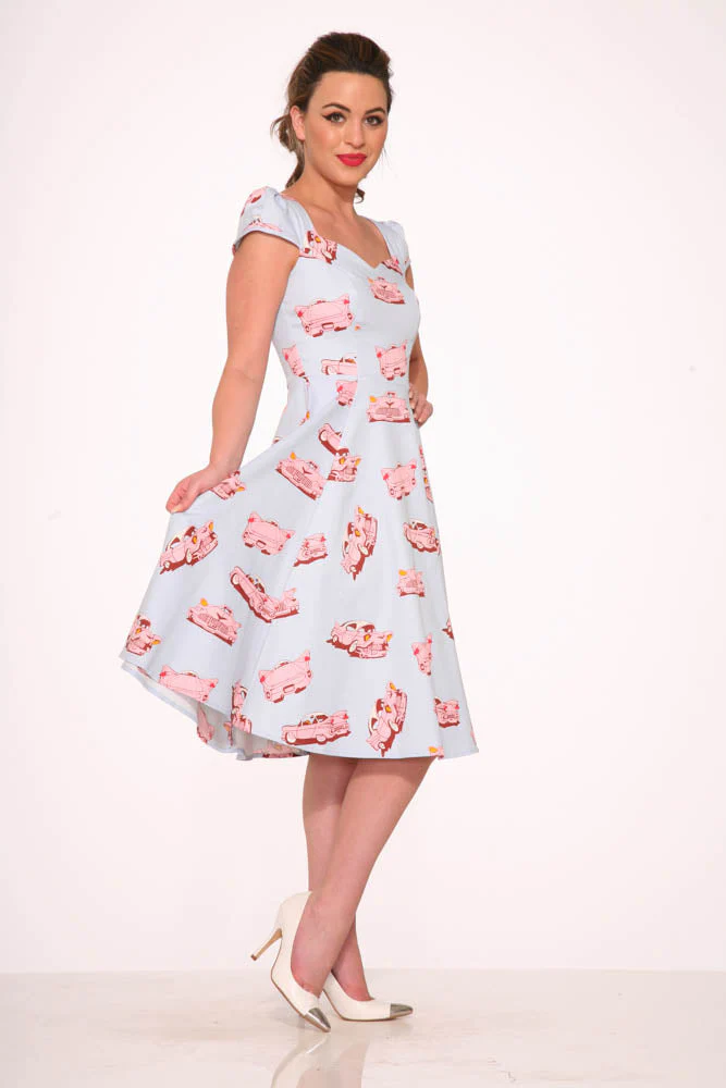Car Hop Swing Dress - Image 7
