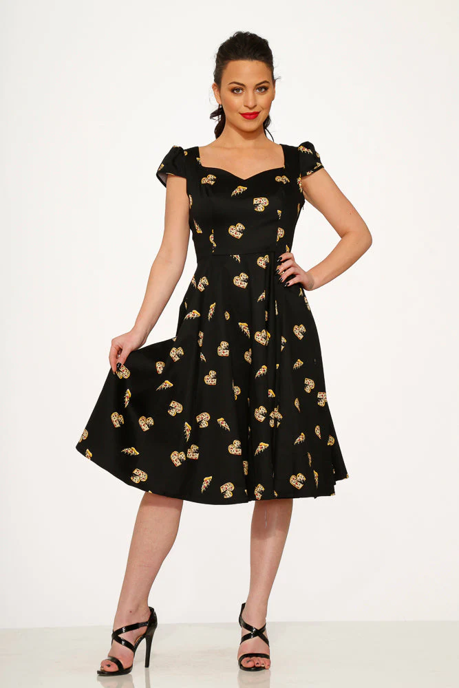 Love New York Pizzeria Swing Dress