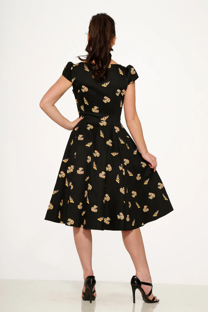 Love New York Pizzeria Swing Dress - Image 5