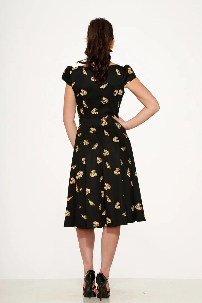 Love New York Pizzeria Swing Dress - Image 6