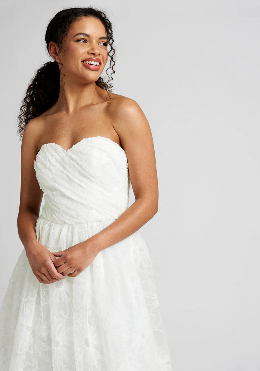 A Wonderful Union Strapless Maxi Dress (Final Sale) - Image 4