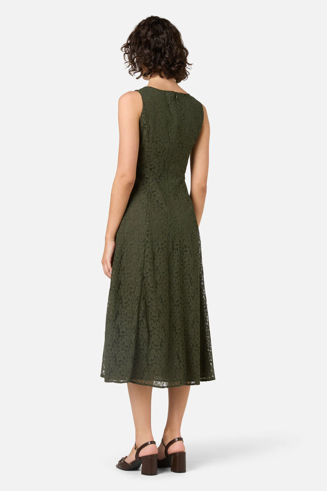 Amara Lace Midi Dress - Image 6