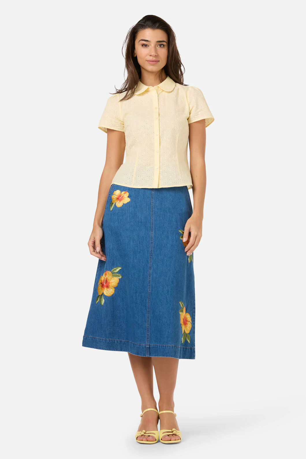 Anastasia Broderie Blouse - Image 10