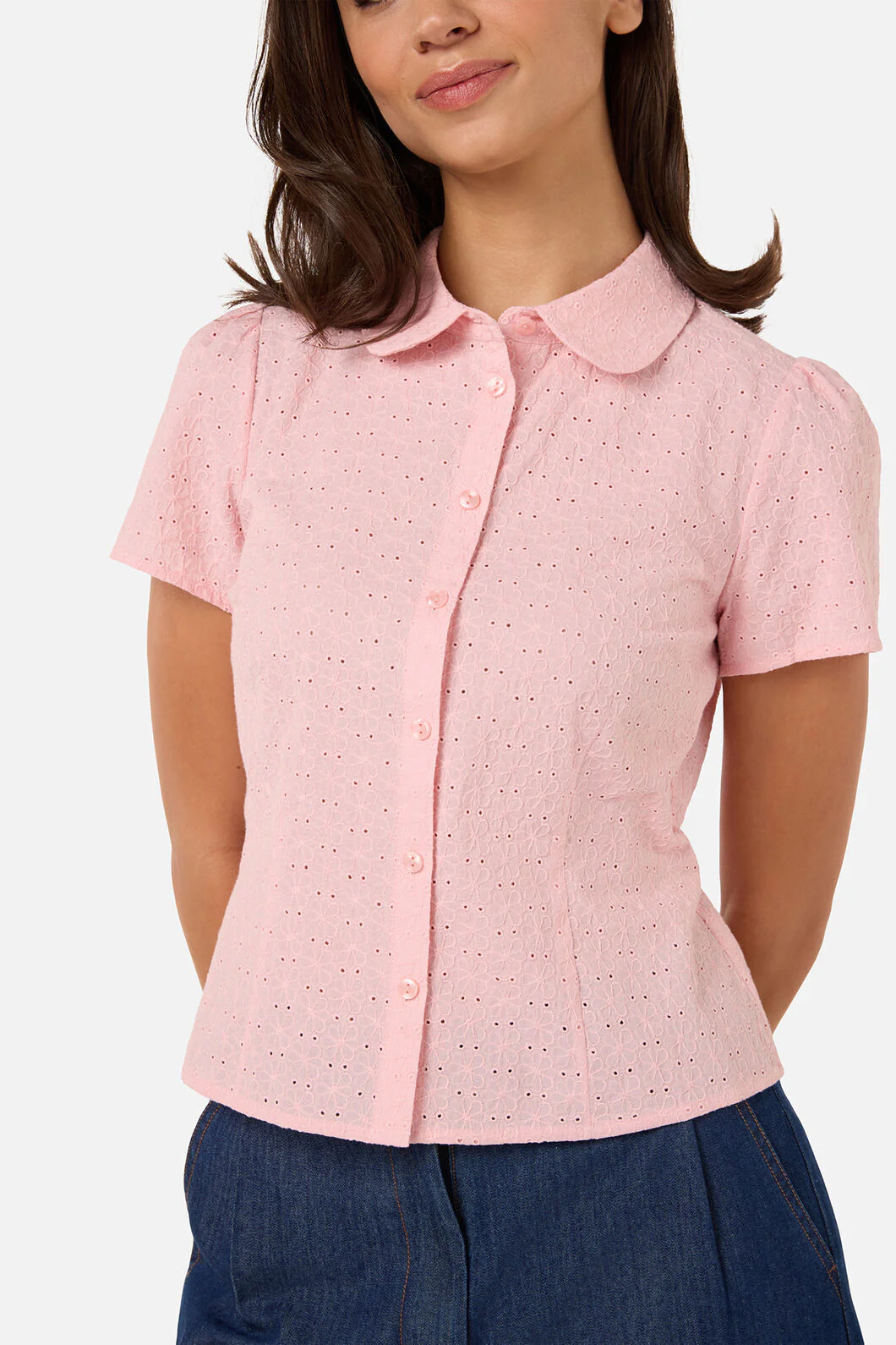 Anastasia Broderie Blouse - Image 11