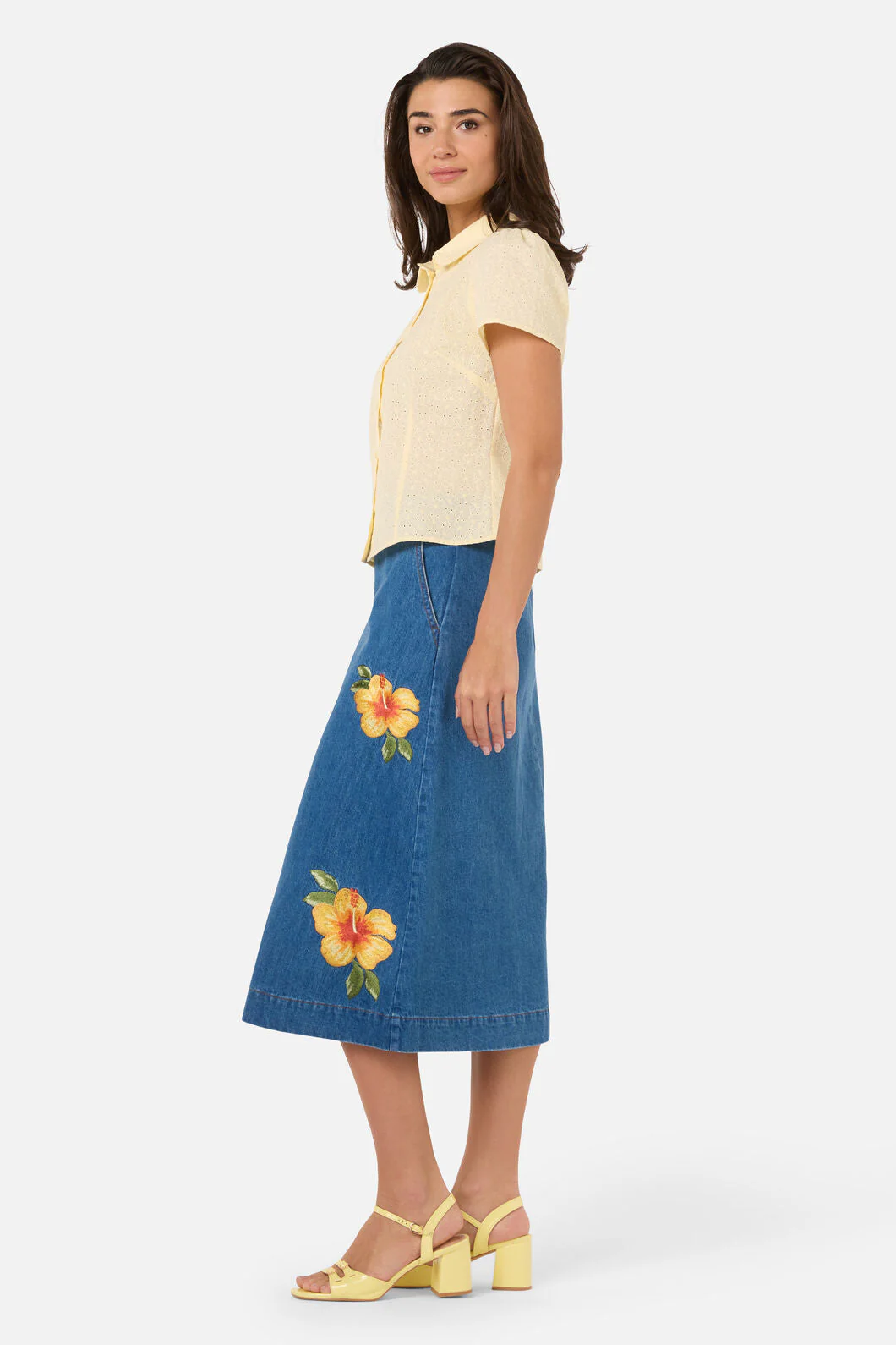 Anastasia Broderie Blouse - Image 12