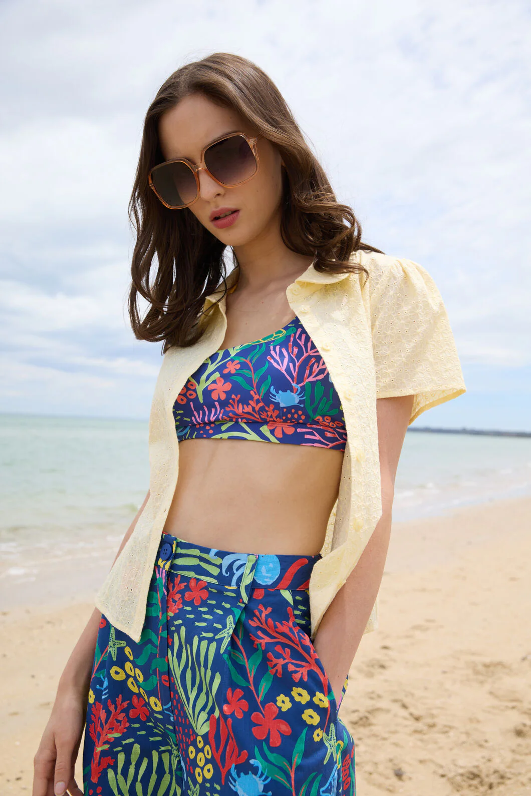 Anastasia Broderie Blouse - Image 3