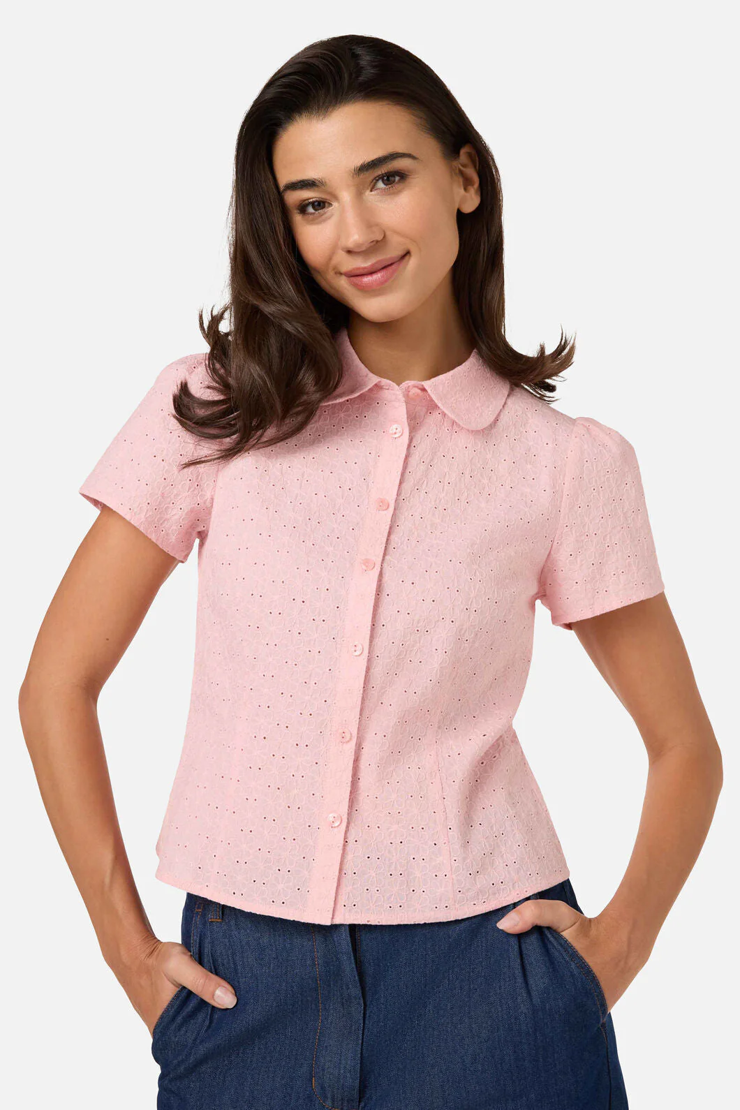 Anastasia Broderie Blouse - Image 6