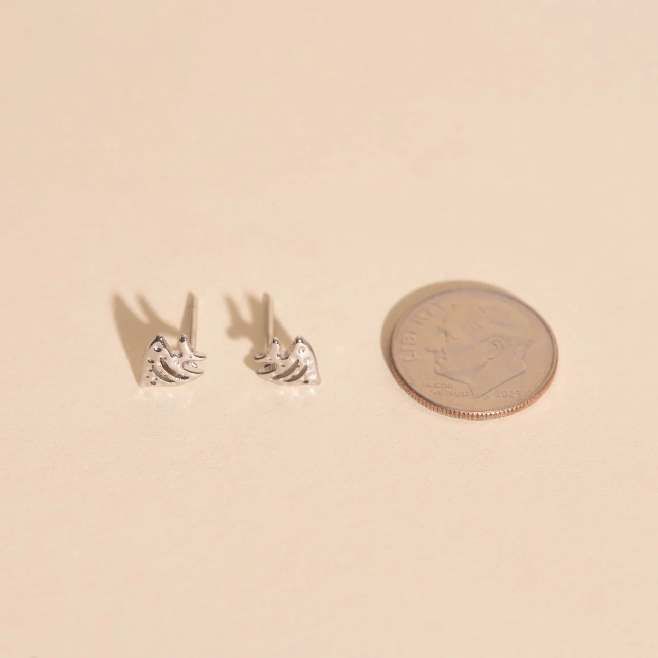 Angel Fish Stud Earrings - Image 3