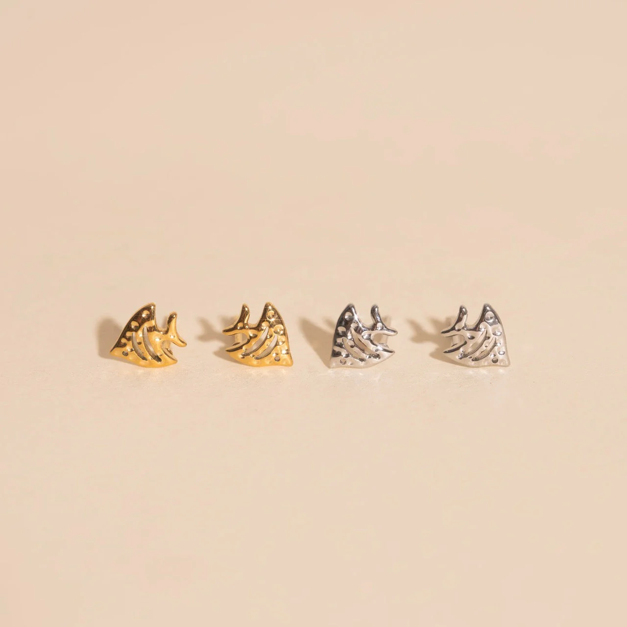 Angel Fish Stud Earrings - Image 4