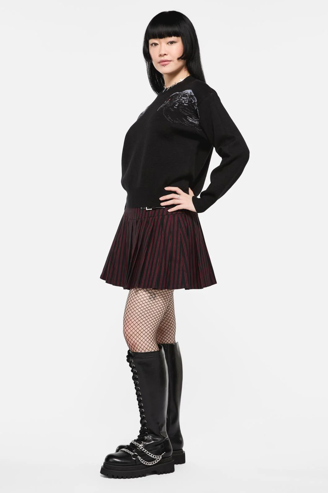 Apollo Crow Knit Sweater - Image 9